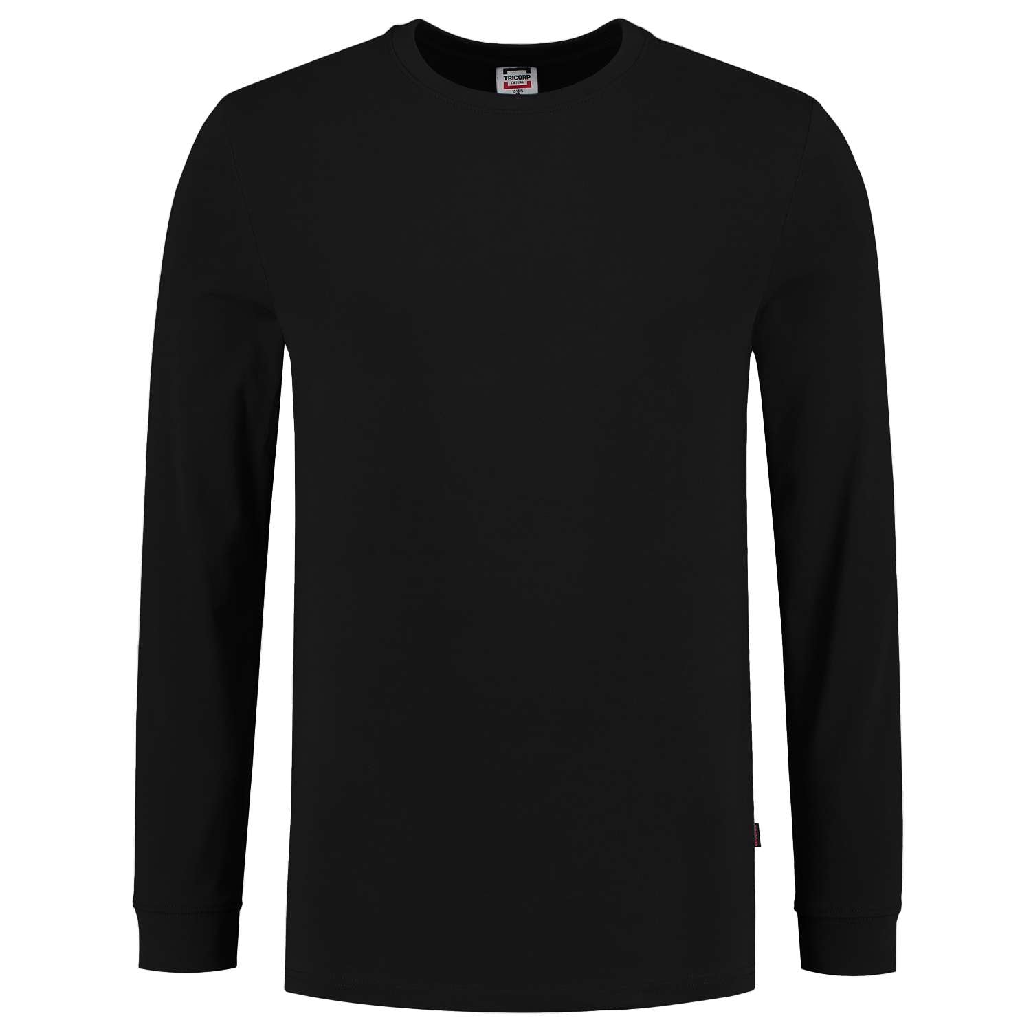 Tricorp T-shirt Lange Mouw 60°C Wasbaar 101015 Zwart