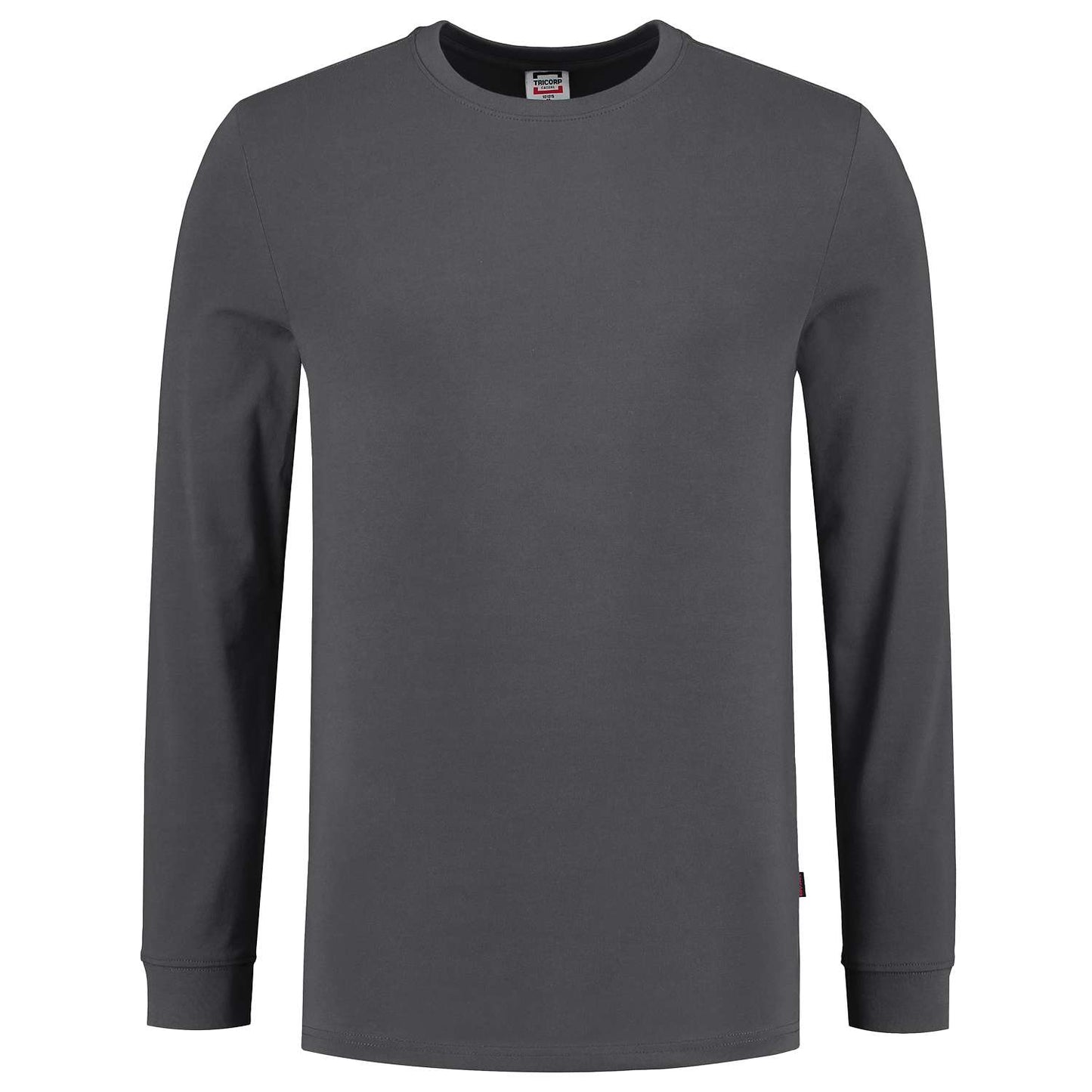 Tricorp T-shirt Lange Mouw 60°C Wasbaar 101015 Antraciet