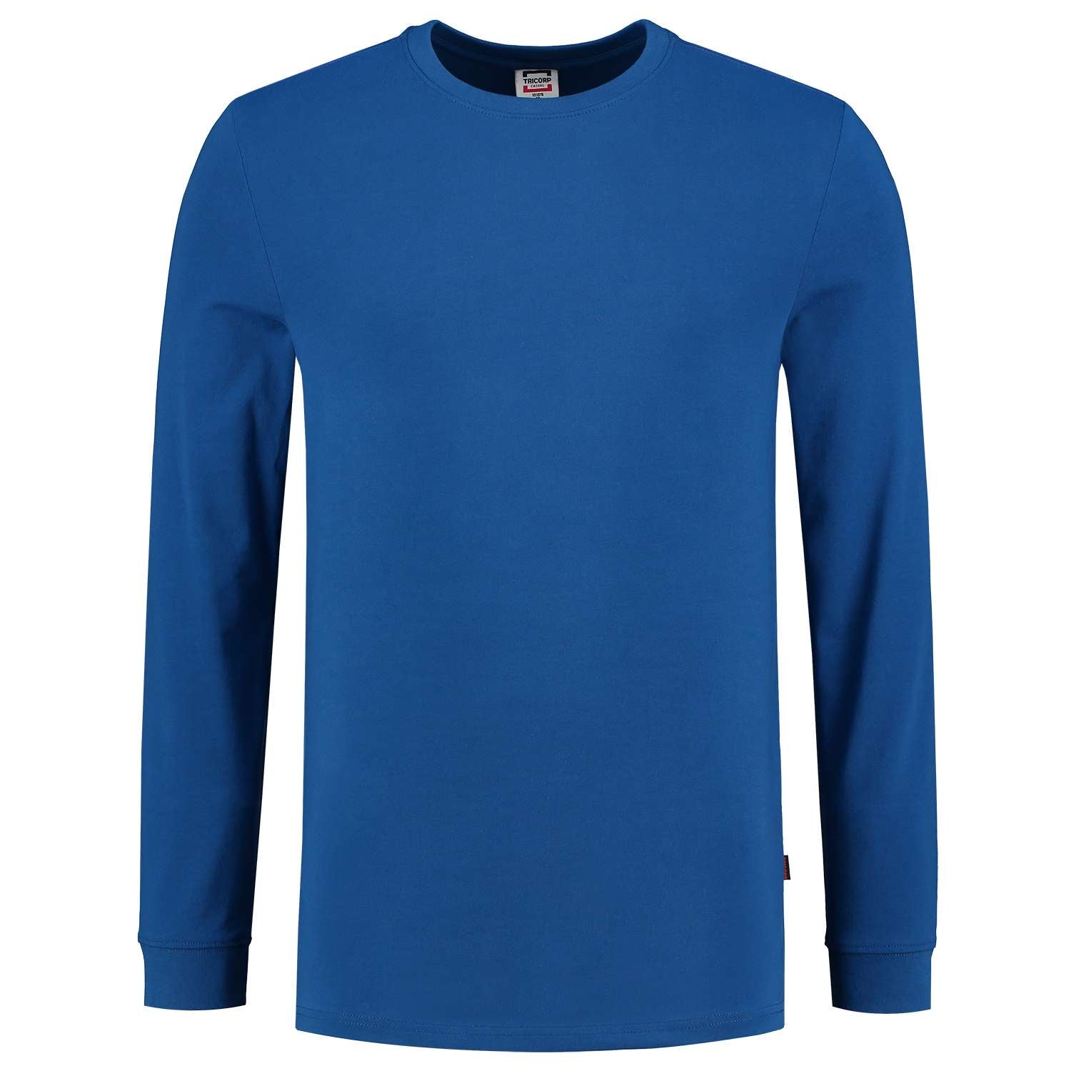 Tricorp T-shirt Lange Mouw 60°C Wasbaar 101015 Blauw
