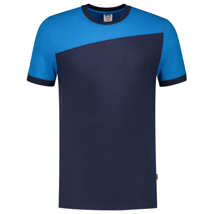 Tricorp T-shirt Bicolor Naden 102006 Navy-Blauw