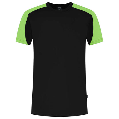 Tricorp T-shirt Bicolor Redefined 106106 Zwart-Groen