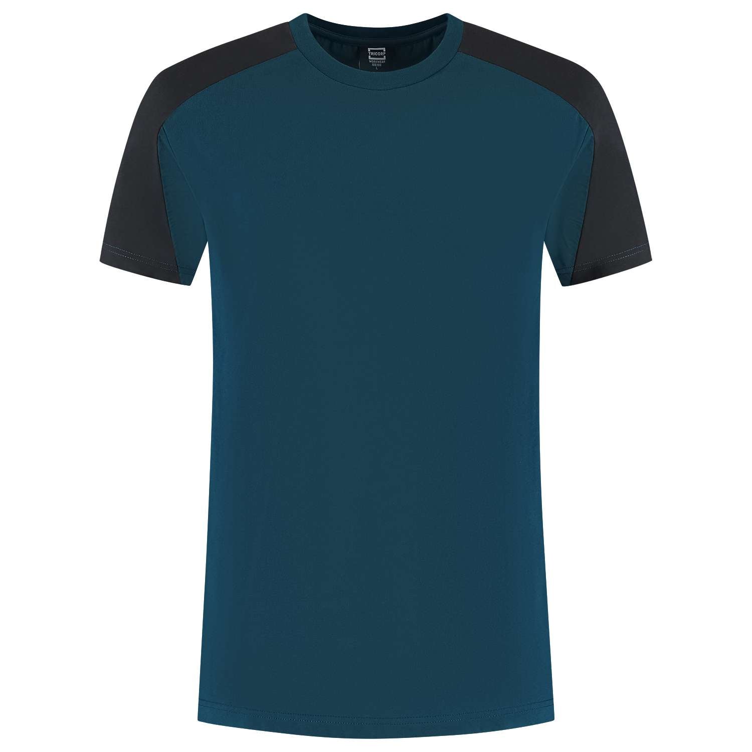 Tricorp T-shirt Bicolor Redefined 106106 Navy-Zwart
