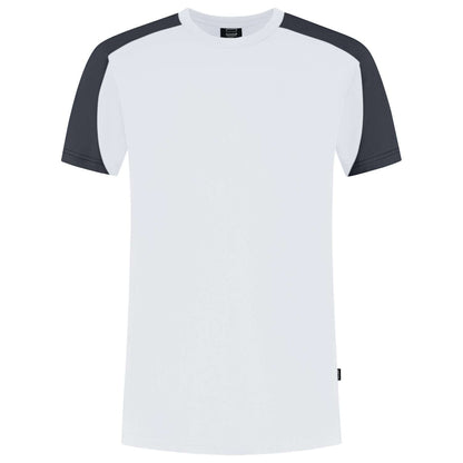 Tricorp T-shirt Bicolor Redefined 106106 Wit-Grijs