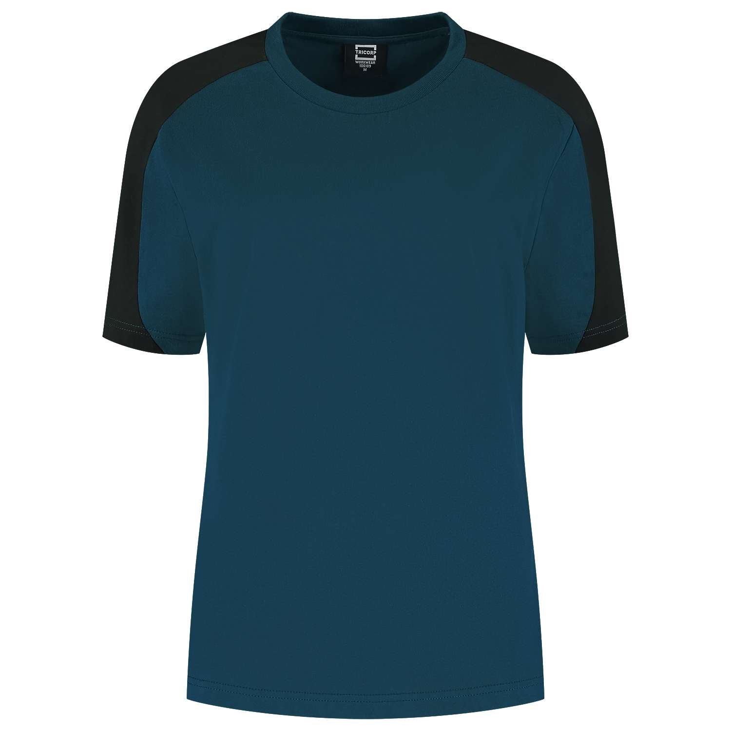 Tricorp T-shirt Bicolor Redefined Dames 106109 Navy-Zwart