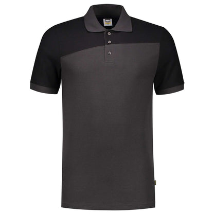 Tricorp Poloshirt Bicolor Naden 202006 Grijs-Zwart