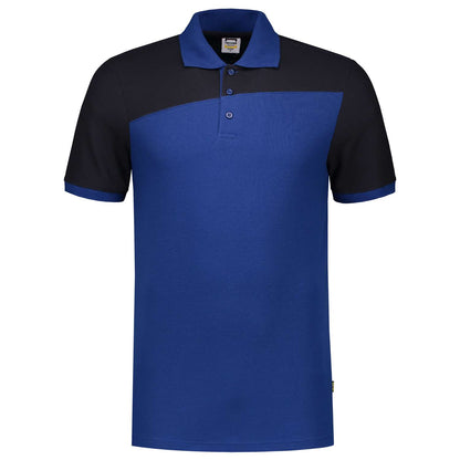 Tricorp Poloshirt Bicolor Naden 202006 Kobaltblauw-Navy