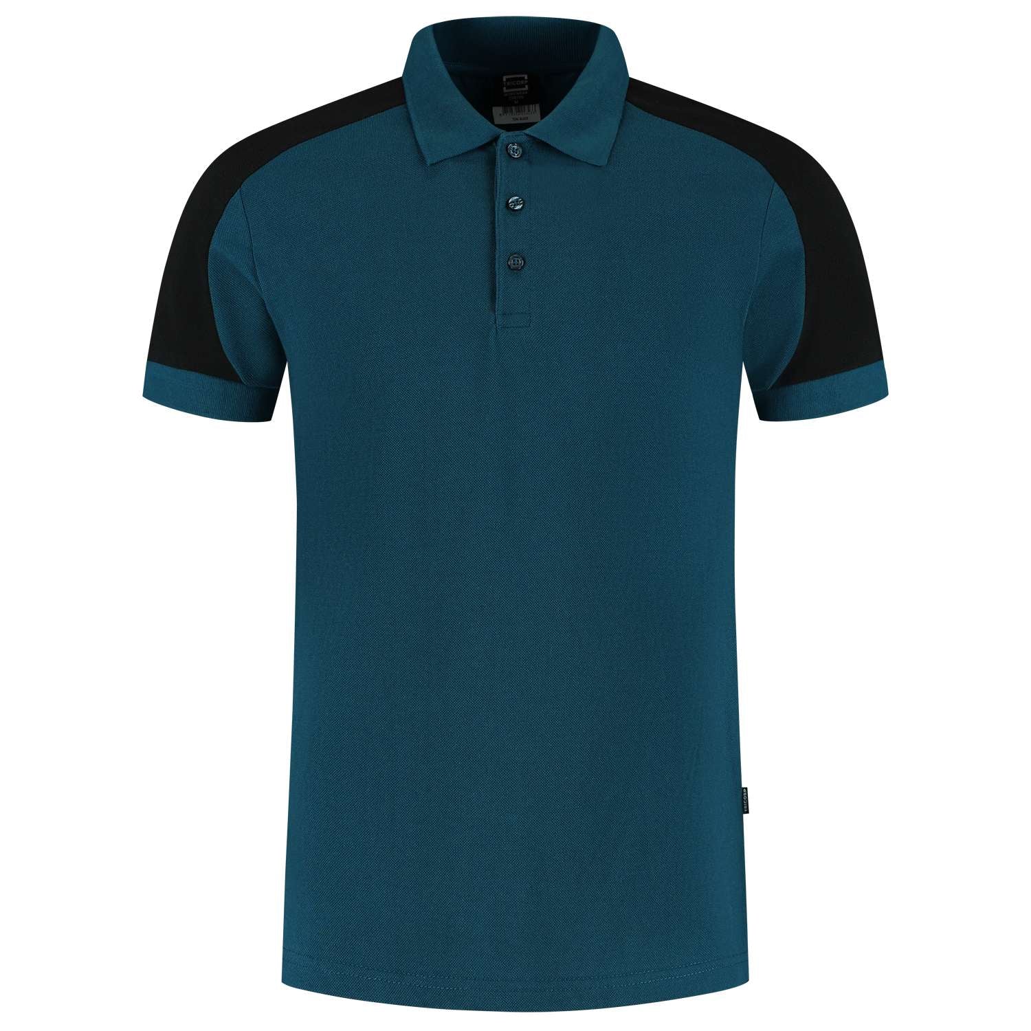 Tricorp Poloshirt Bicolor Redefined 206106 Navy-Zwart