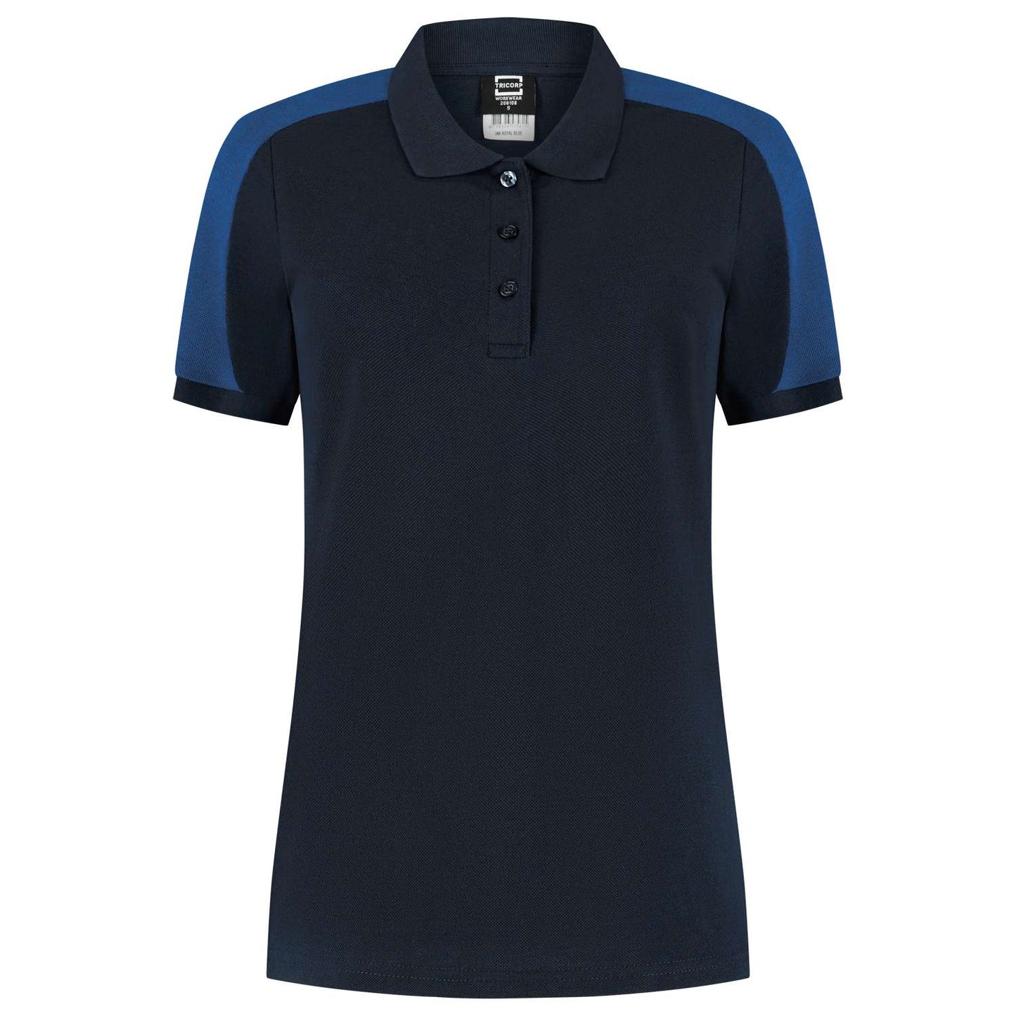 Tricorp Poloshirt Bicolor Redefined Dames 206108 Navy-Blauw