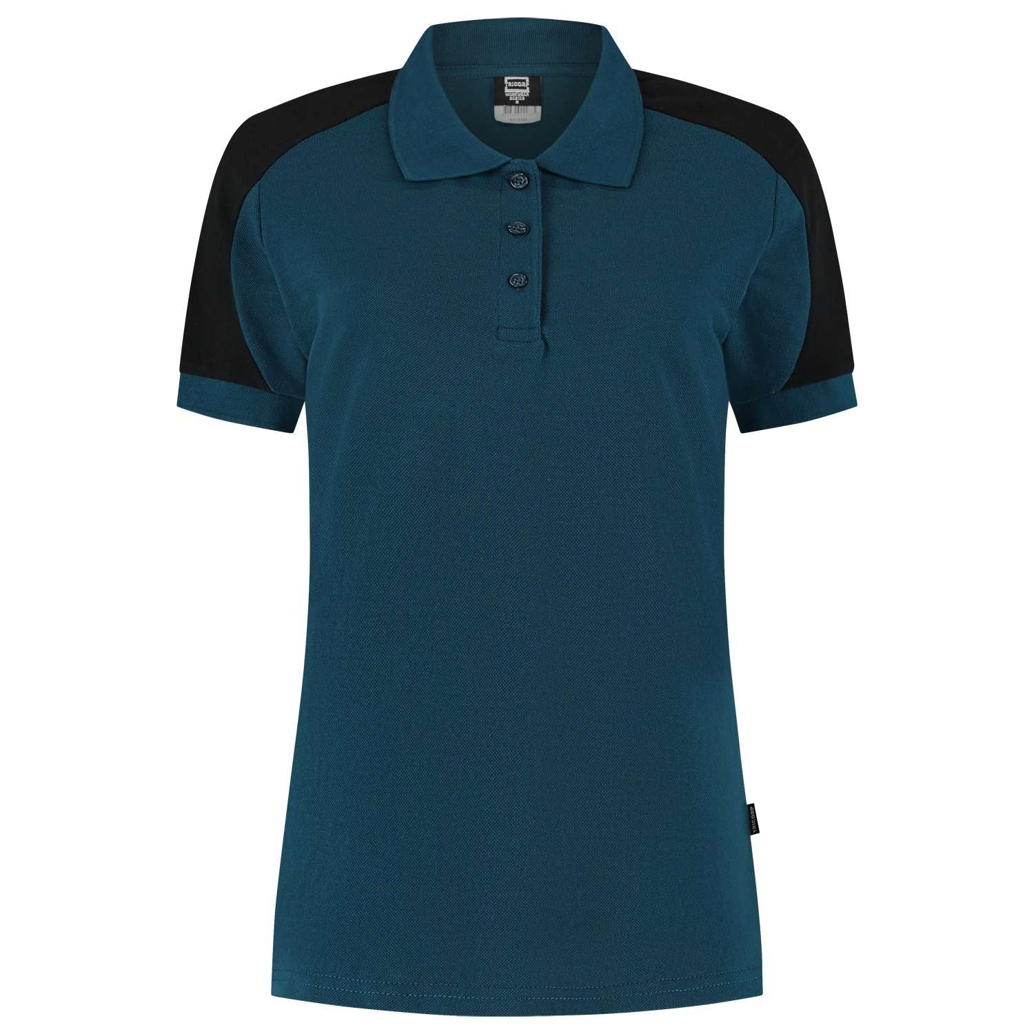 Tricorp Poloshirt Bicolor Redefined Dames 206108 Navy-Zwart