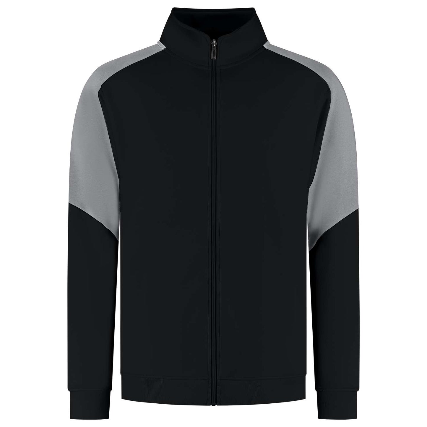 Tricorp Sweatvest Bicolor Redefined 306108 Zwart-Grijs