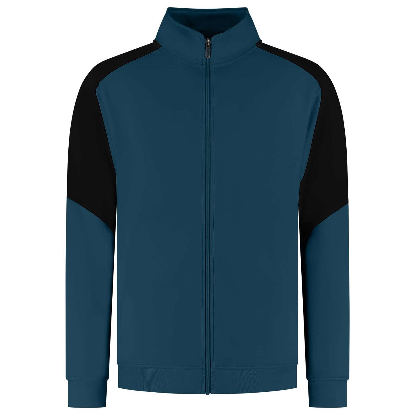 Tricorp Sweatvest Bicolor Redefined 306108 Navy-Zwart