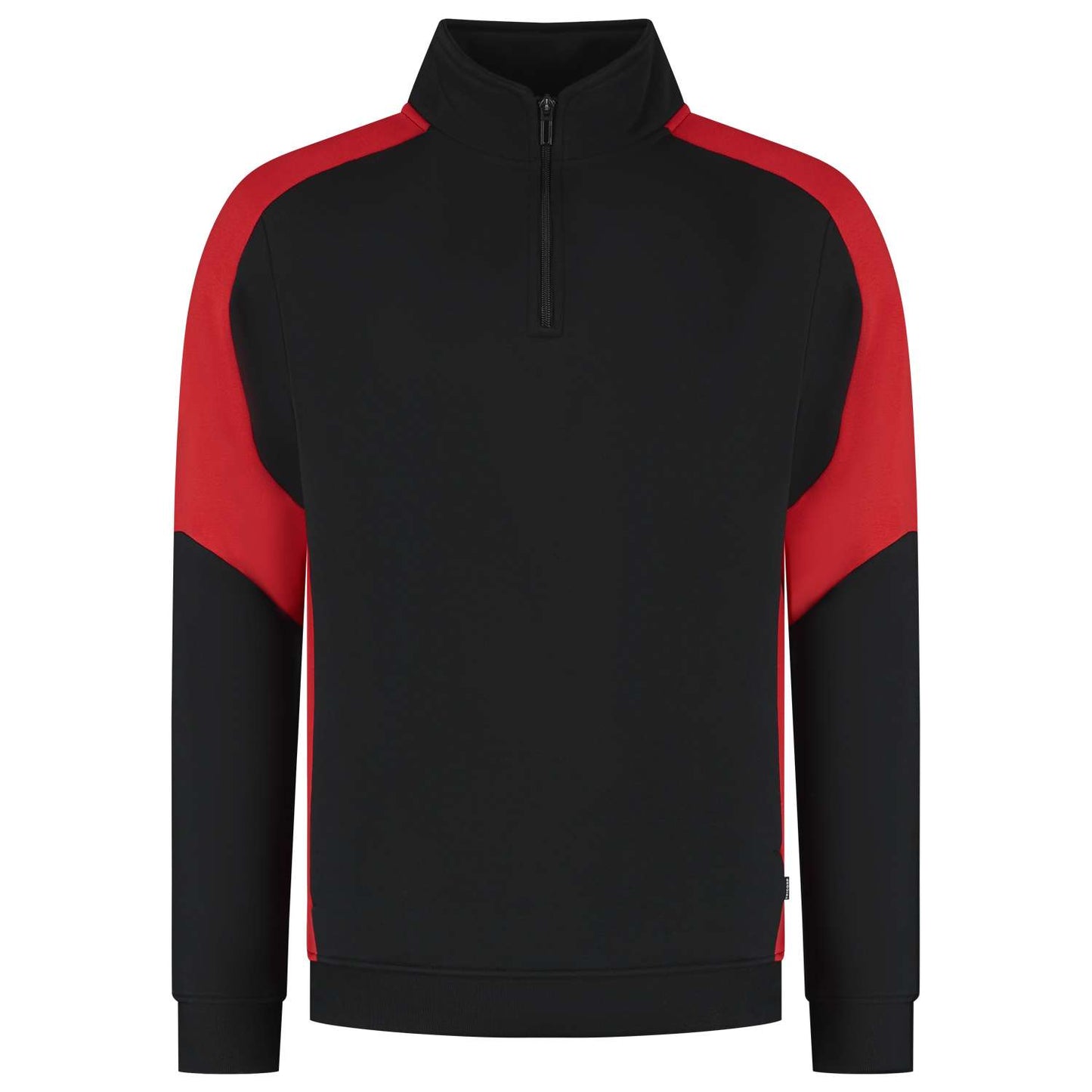 Tricorp Zip Sweater Bicolor Redefined 306111 Zwart-Rood