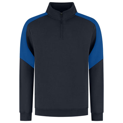 Tricorp Zip Sweater Bicolor Redefined 306111 Navy-Blauw