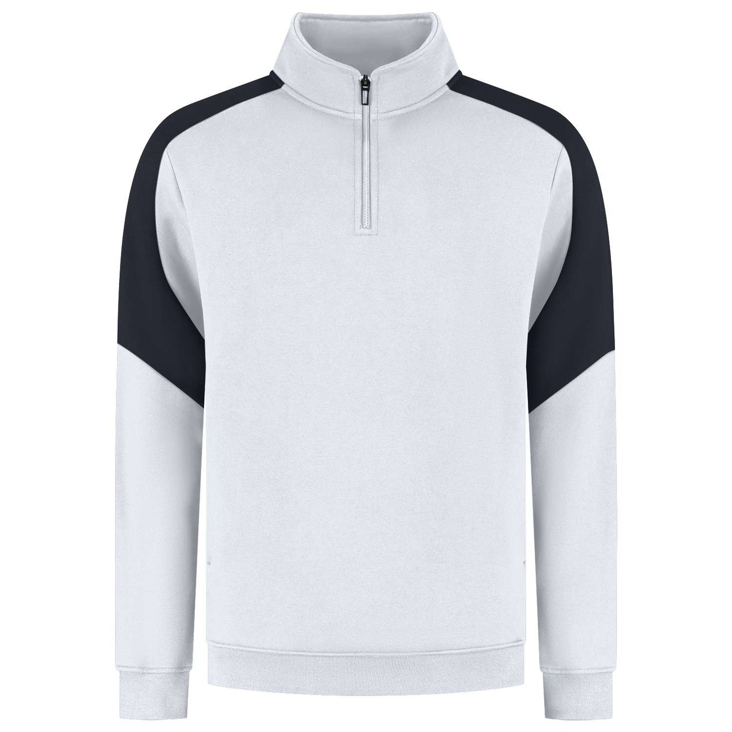 Tricorp Zip Sweater Bicolor Redefined 306111 Wit-Grijs