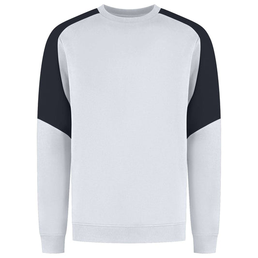 Tricorp Sweater Bicolor Redefined 306112 Wit-Grijs