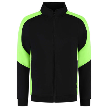Tricorp Sweatvest Bicolor Redefined Dames 306122 Zwart-Groen