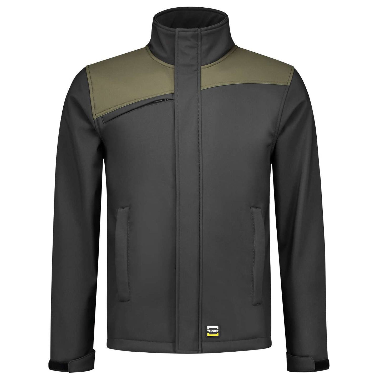 Tricorp Softshell Bicolor Naden 402021 Grijs-Groen