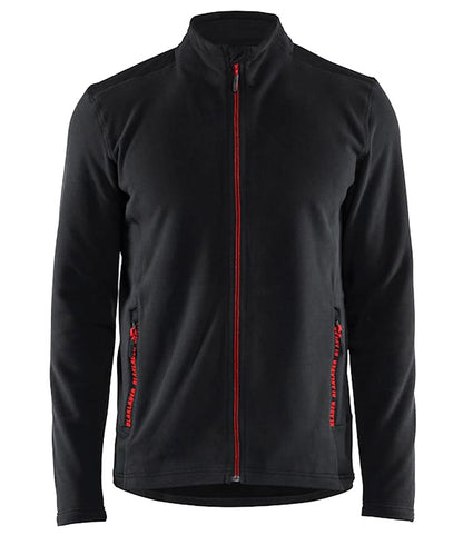 Blaklader Fleecevest 4765 zwart-rood 