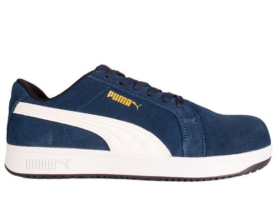 Puma werkschoenen S1PL Iconic blauw 64002 voorkant