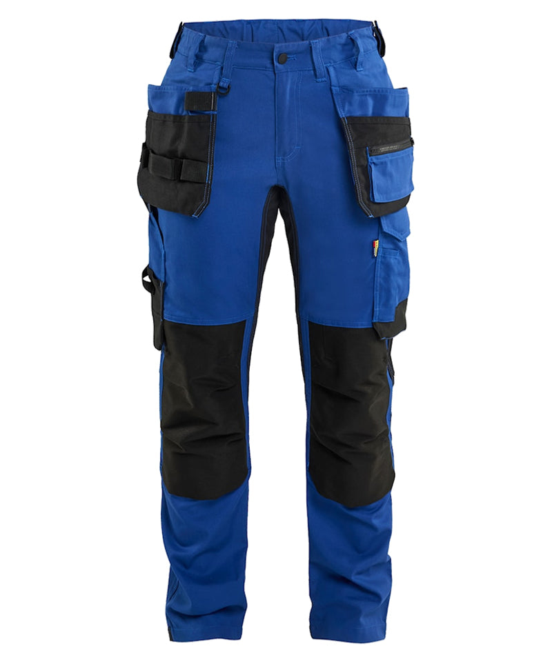 Blaklader dames werkbroek stretch 7132-1832 blauw