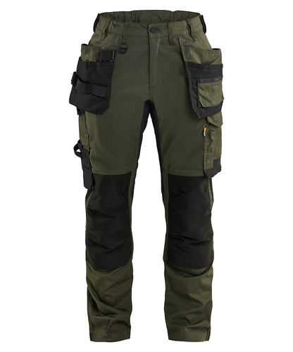 Blaklader dames werkbroek stretch 7132-1832 groen