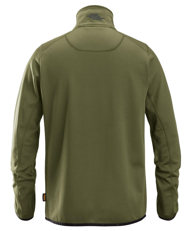 Allround jack 100% Polyester Snickers 8059 Groen Achterkant