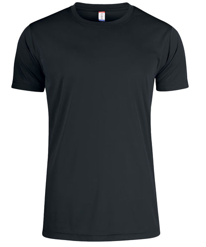 Basic active T-shirt Clique Zwart