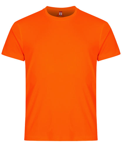 Basic active T-shirt Clique Oranje