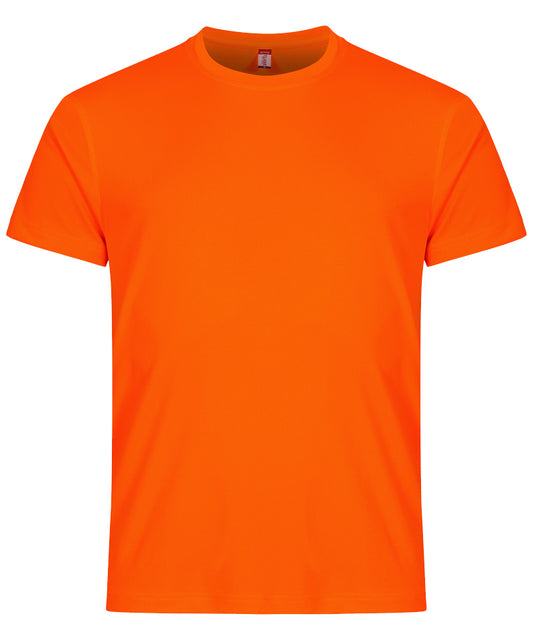 Basic active T-shirt Clique Oranje