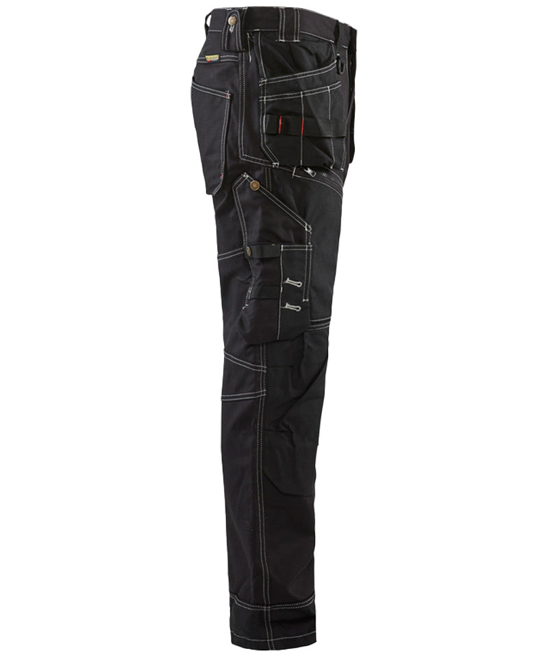 Blaklader werkbroek 1500-1370 zwart zijkant rechts