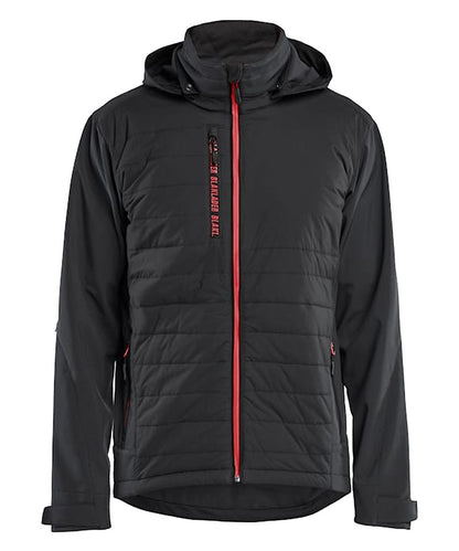 Blaklader Hybride Jas 4743 zwart-rood