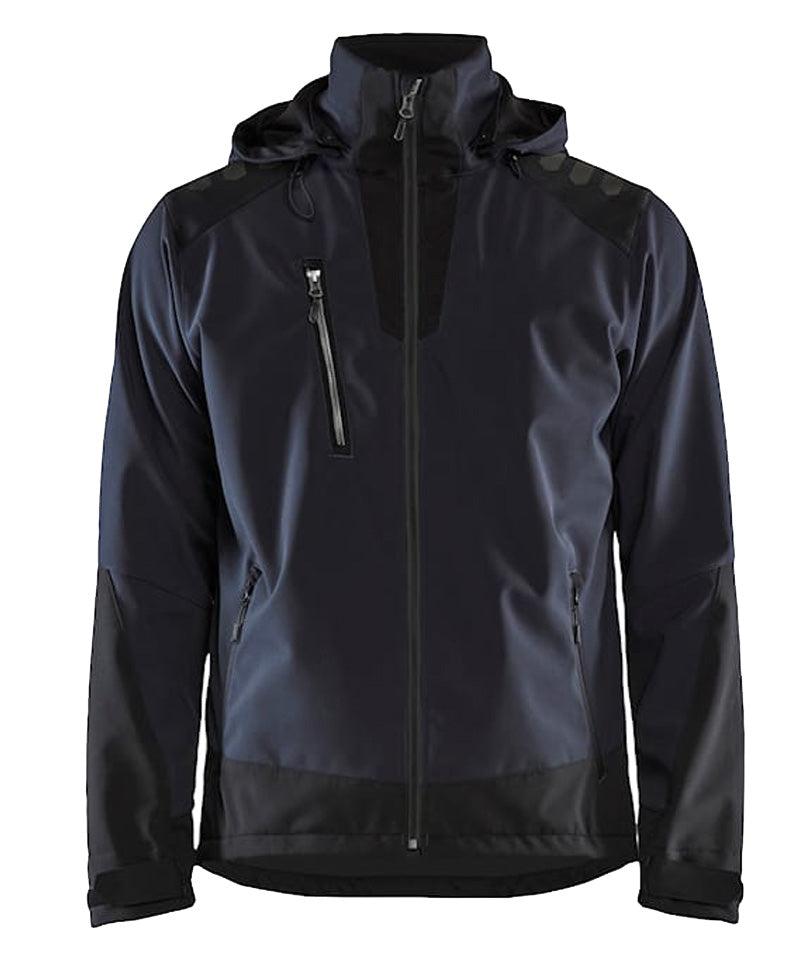 Blaklader Softshell Jas 4749 navy-zwart 