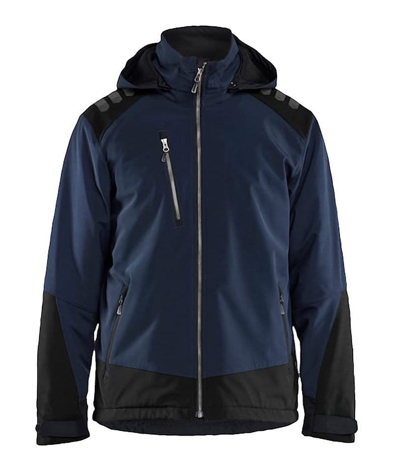 Blaklader softshell Jas gevoerd 4750 navy-zwart