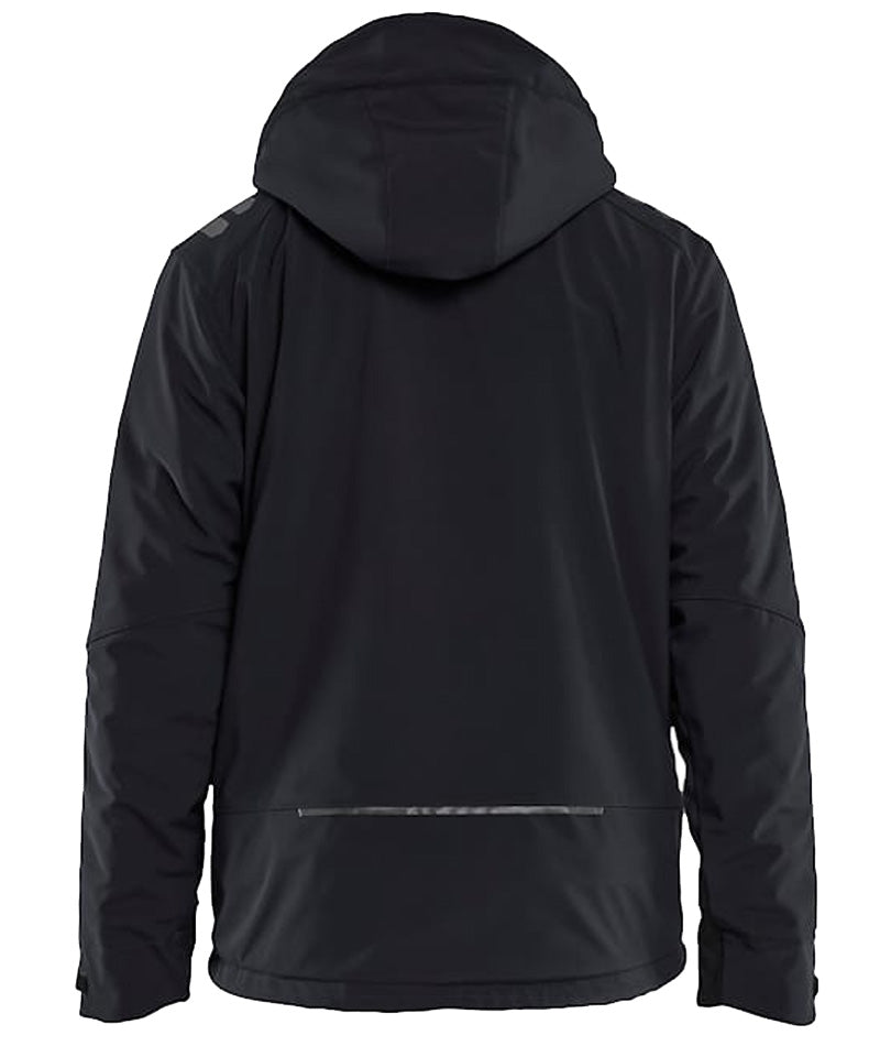 Blaklader softshell Jas gevoerd 4750 zwart achterkant