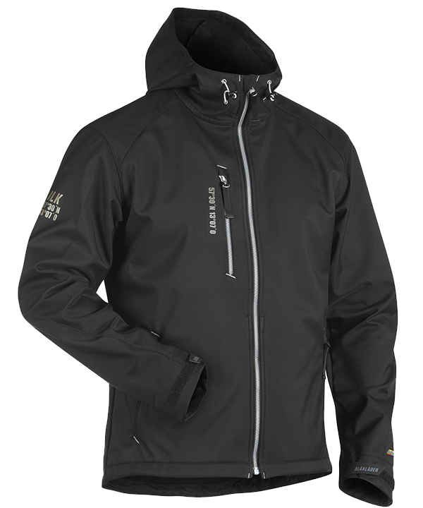 Softshell jas Blaklader 4949 zwart