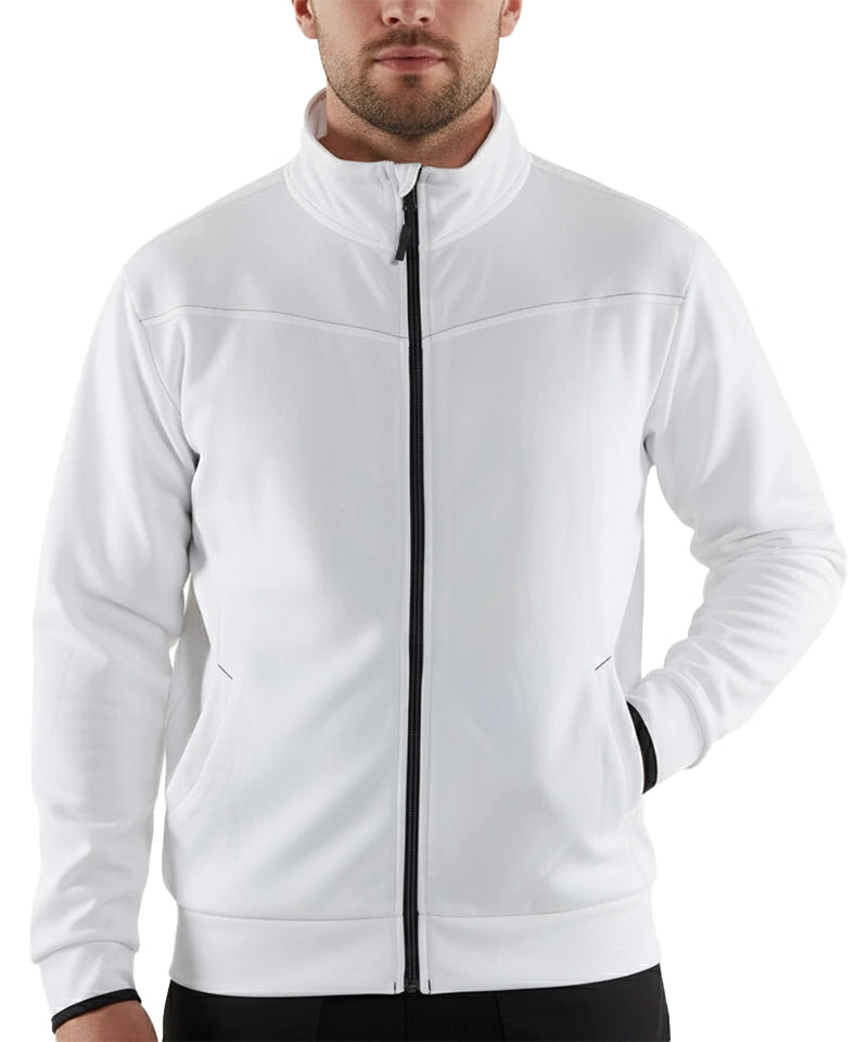 Blaklader schildersvest wit 3362 aan model