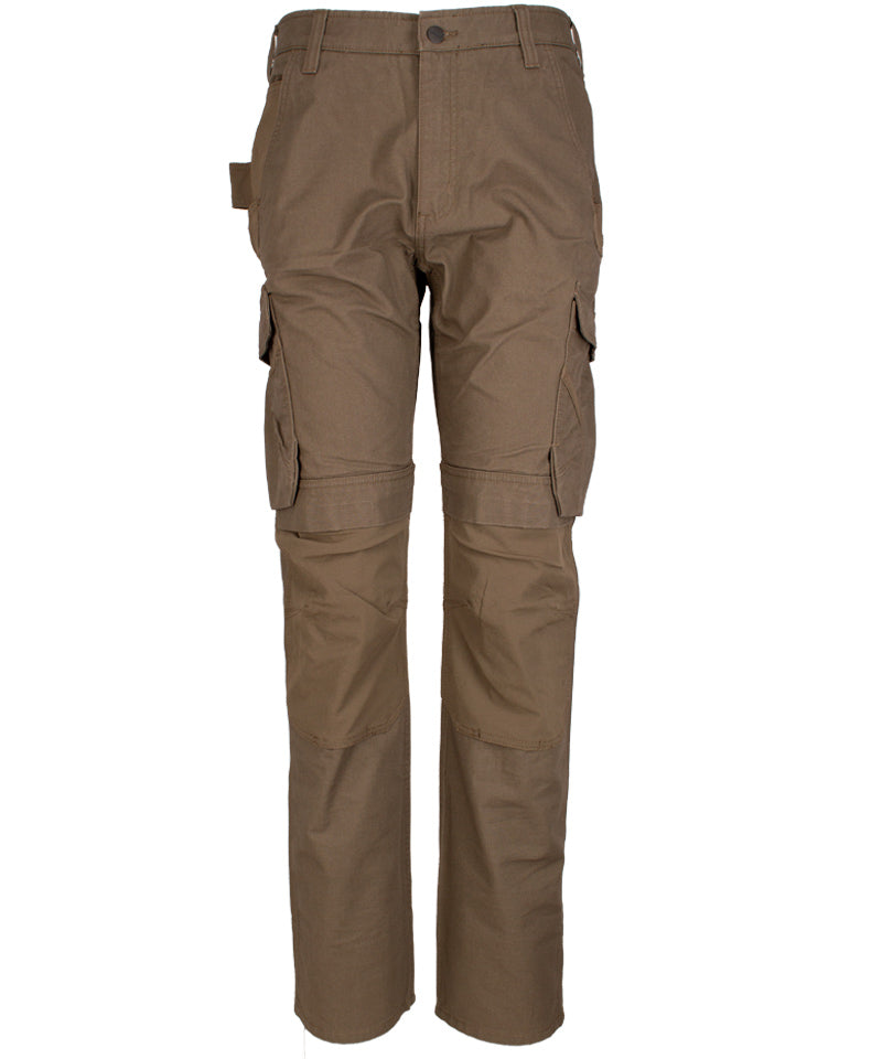 Carhartt stretch werkbroek 105072 antraciet voorkant