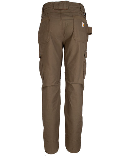 Carhartt stretch werkbroek 105072 antraciet achterkant