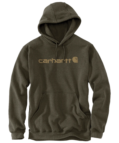 Carhartt Marquette Logo Sweater voorkant liggend