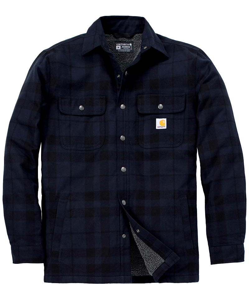 Carhartt gevoerd overhemd 107017 voorkant