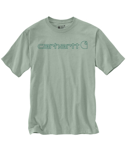 Carhartt t-shirt core relaxed fit mintgroen