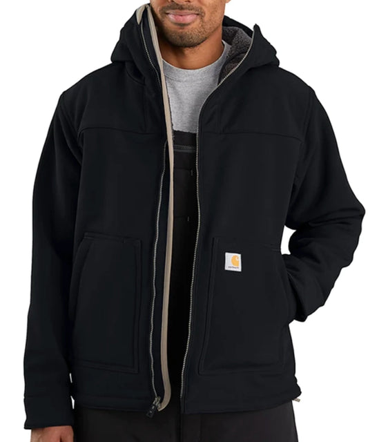 Carhartt werkjas teddy voering super DUX aan foto model