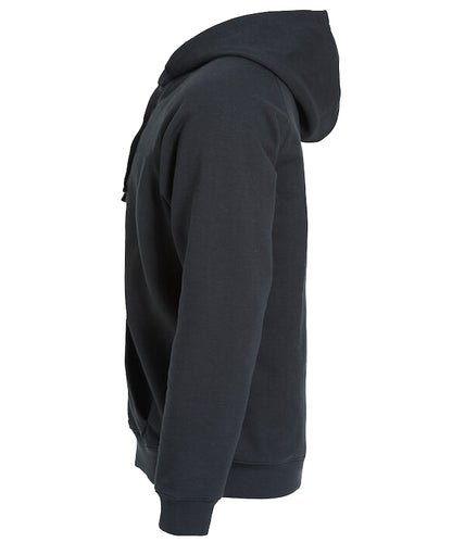Classic hoodie Full zip zwart zijkant