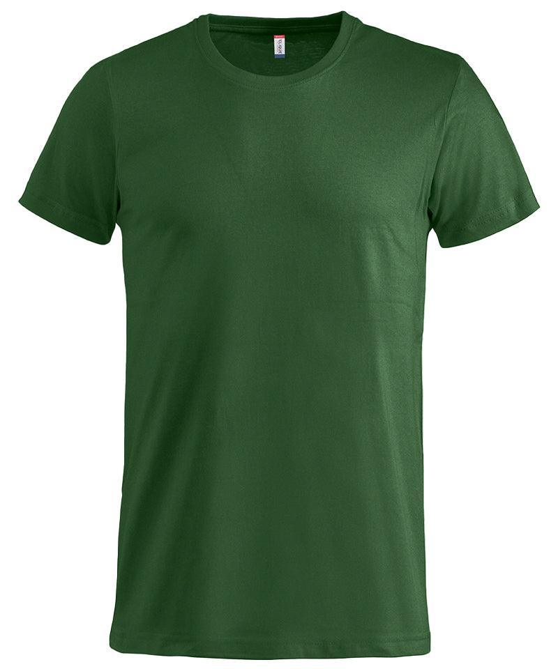 T-shirt Basic Clique flessengroen