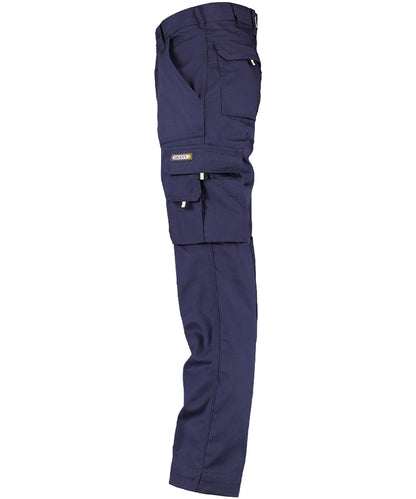 Werkbroek Dassy Liverpool navy zijkant