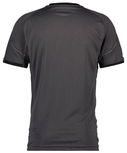 T-shirt Dassy Nexus 100% polyester grijs achterkant