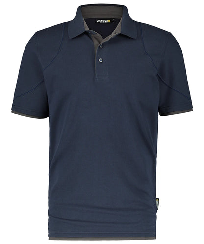 Poloshirt Dassy Orbital navy grijs