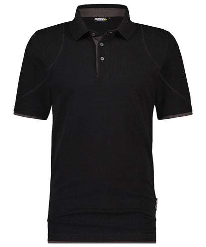 Poloshirt Dassy Orbital zwart grijs