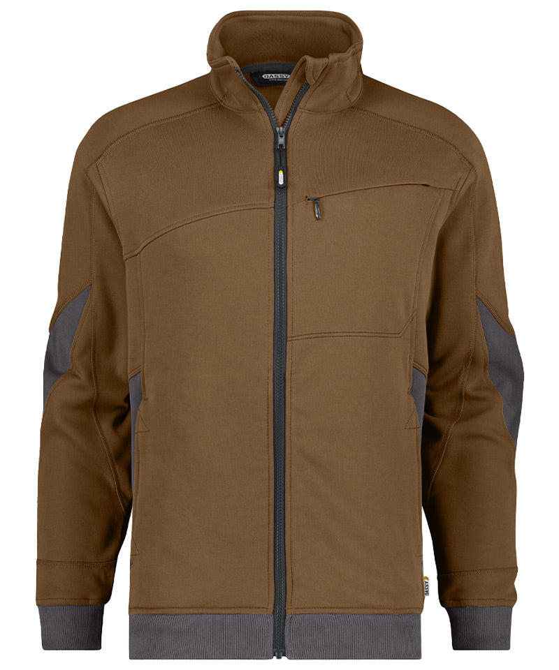 Dassy vest Velox bruin voorkant