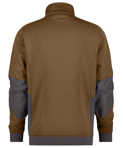 Dassy vest Velox bruin achterkant